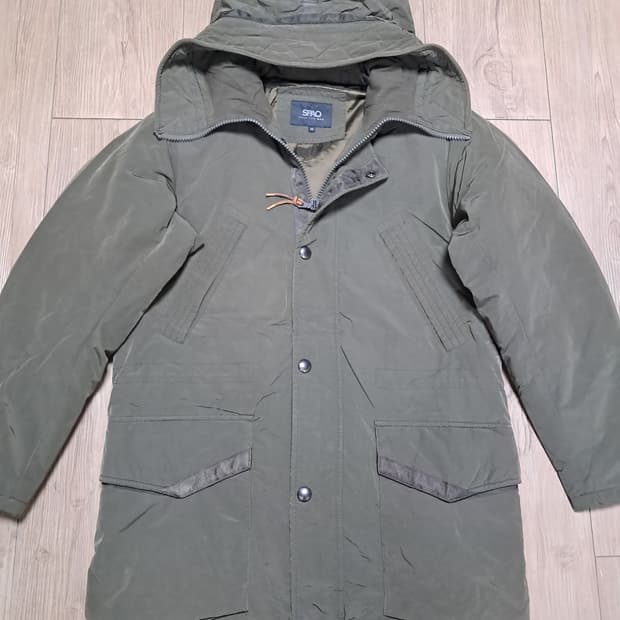 스파오 패딩 파카 남성105 