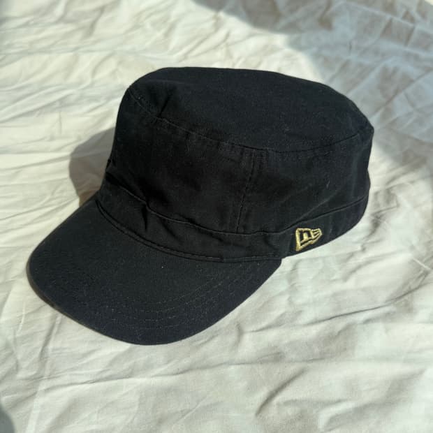 NEW ERA 빈티지 블랙 워크캡 7 3/8