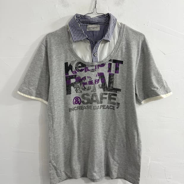 shirt layered top