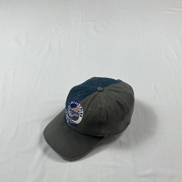 90’s 제뉴인 머천다이즈 mlb la다저스 로고 캡 모자