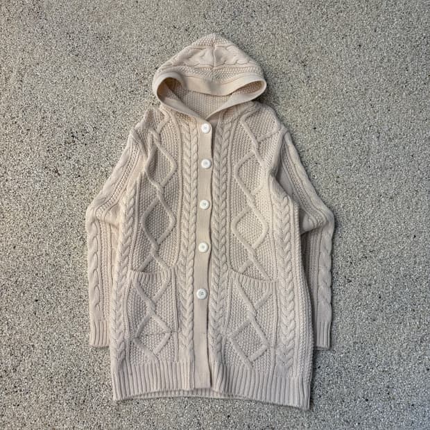 보세 후드 롱 가디건 ⭐️829