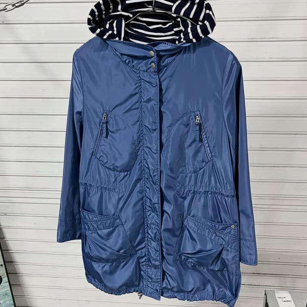 RUE DU BAC hooded nylon jacket