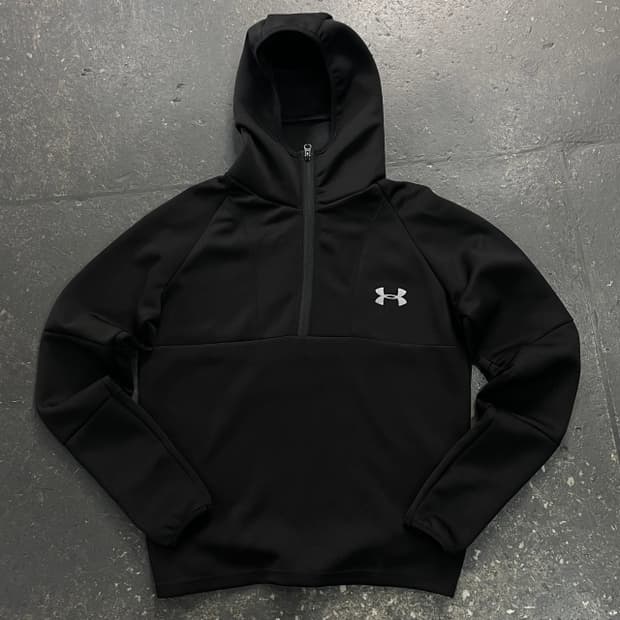 95 언더아머 콜드기어 반집업 후드