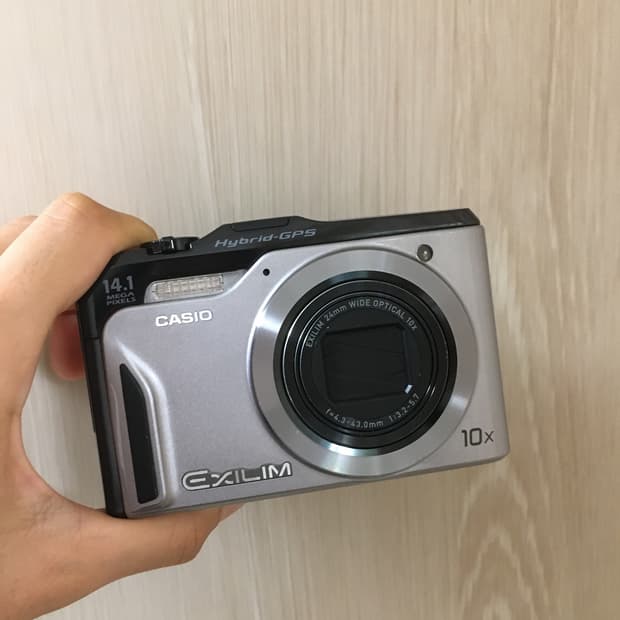 카시오 엑슬림 h20g 디지털카메라 디카