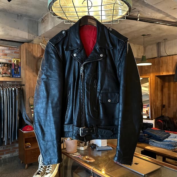 60s USA Oakbrook D Pocket Rider Jacket