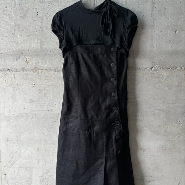 cop coping two pieces dress