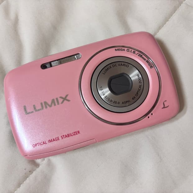 Panasonic LUMIX DMC-S1 핑크 빈티지 디카