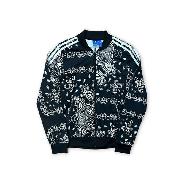 아디다스 페이즐리 트랙탑