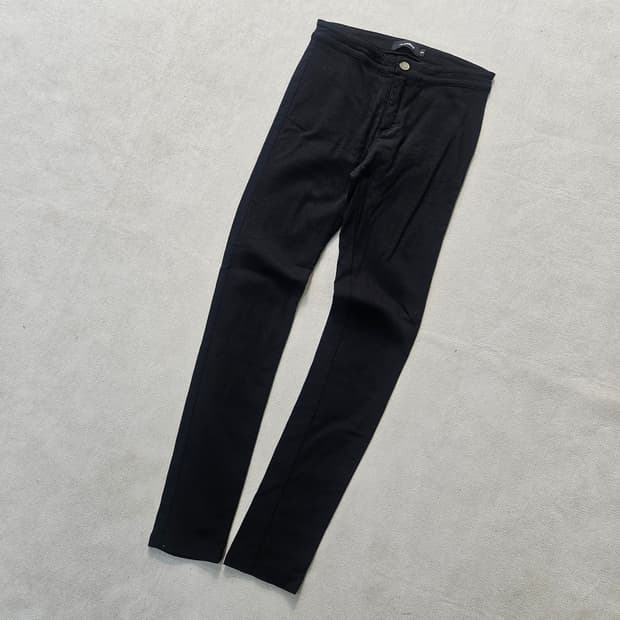 M/L 미스벨리 여성 블랙 치노 팬츠 0406Y