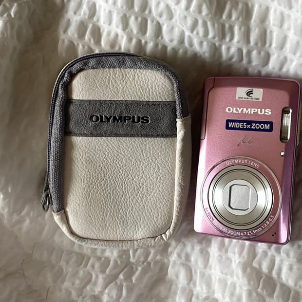 올림푸스 뮤5010 핑크 (olympus mju5010)