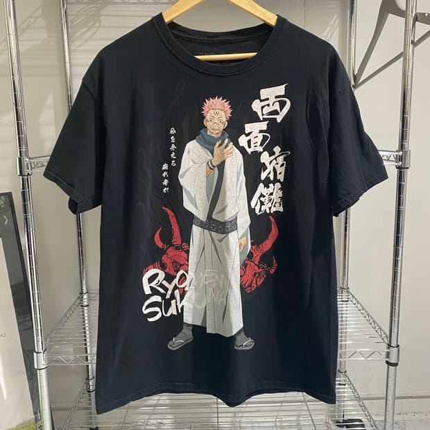 주술회전 오피셜 애니메이션 티셔츠