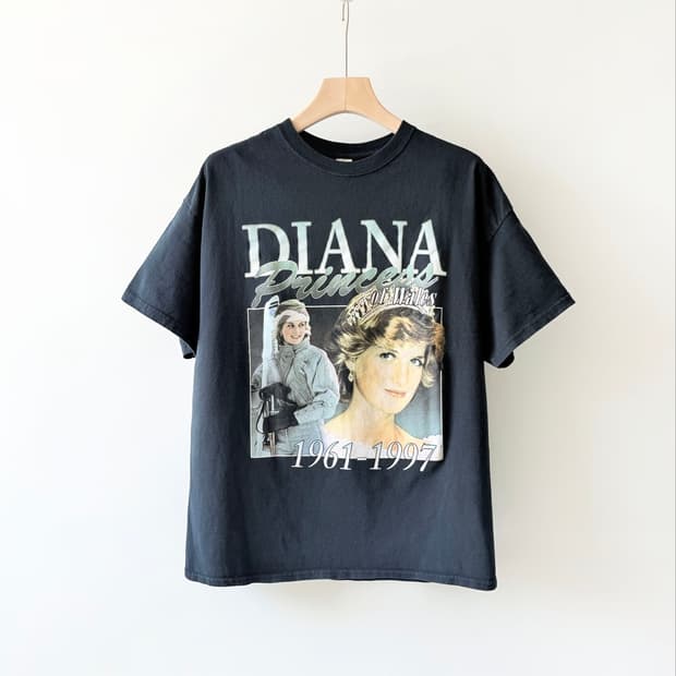 Gildan Diana 다이애나 추모 빈티지 티셔츠