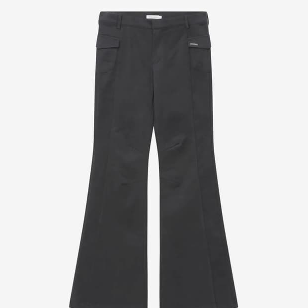 미세키서울 사이드 포켓 부츠컷 팬츠 차콜