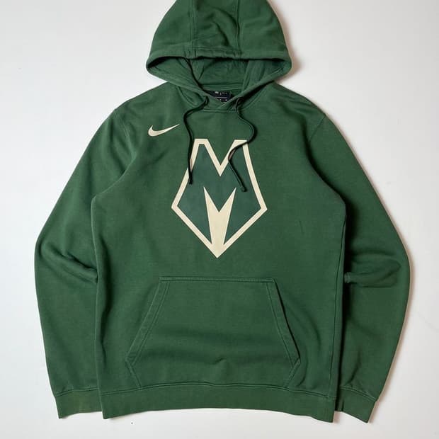 나이키 x NBA 밀워키 벅스시티 후드티 PN8728