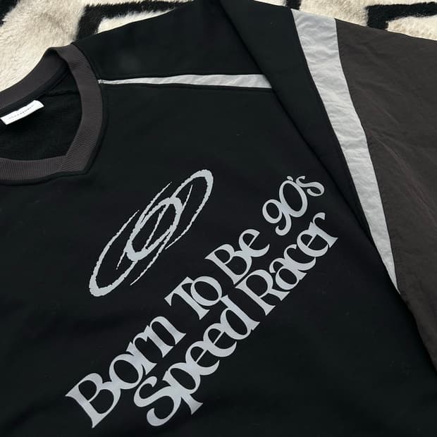 [실측2XL]1993스튜디오 스피드레이서 레글런 맨투맨