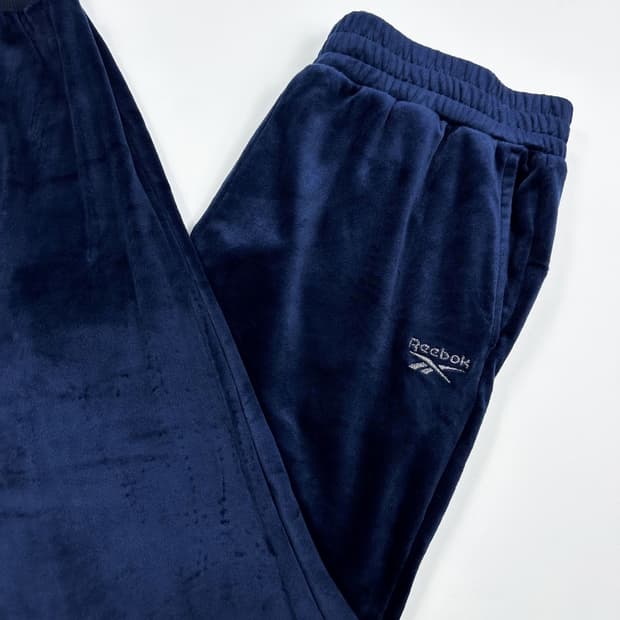 리복 클래식 벨벳 네이비 조거팬츠 (L 여성추천)