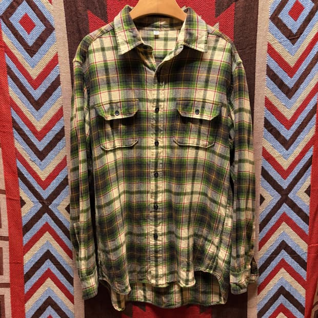 Classic check shirt/ 아메리칸캐주얼 옴브레 체크 셔츠 