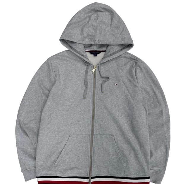 타미힐피거 후드집업  그레이 (2XL) 