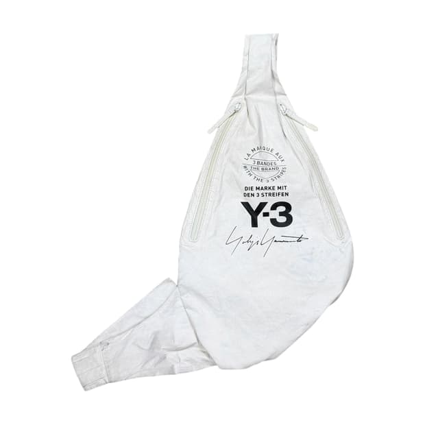 Y-3 아디다스 요지야마모트 슬링백 가방 화이트
