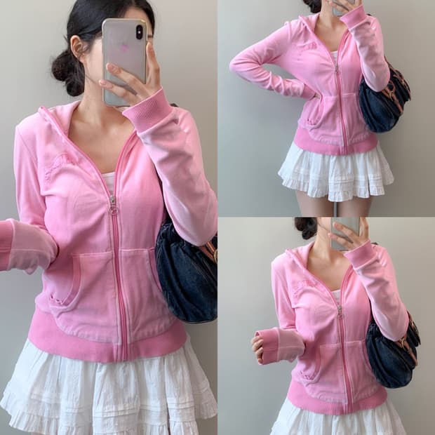 푸마 벨벳 집업