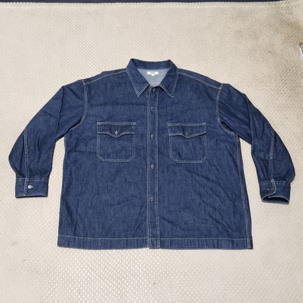 (3XL) 유니클로 U 데님 자켓