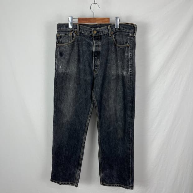 Levi's 501 흑청 데님팬츠 