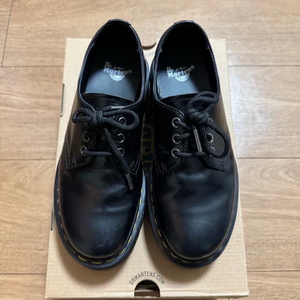 [240] 닥터마틴 1461 쿼드 블랙 uk5