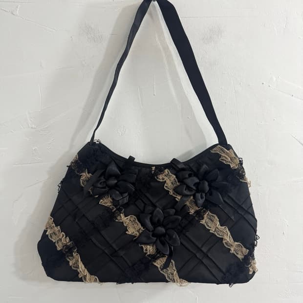 flower lace design bag