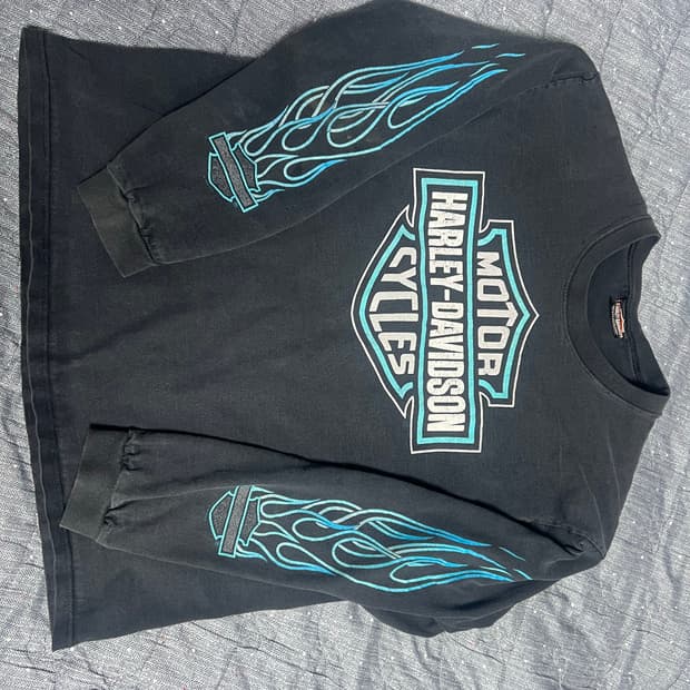 할리데이비슨 롱슬리브 made in usa