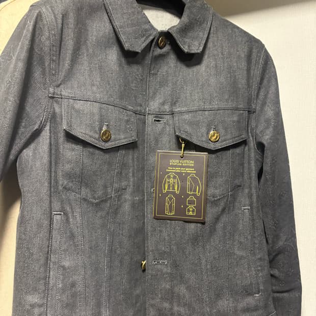 루이비통 모노그램 남성 데님 자켓 46 백화점판