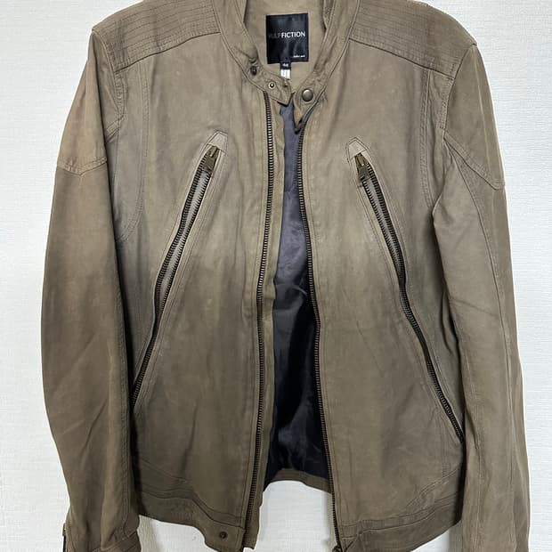 pulp fiction 펄프픽션 멀티집 램스킨 자켓