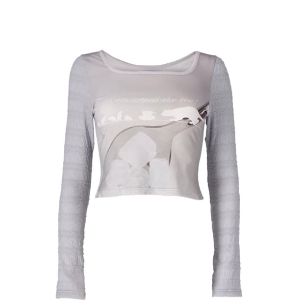 혼쿄 Lacey Spoon Long Sleeve Tee 