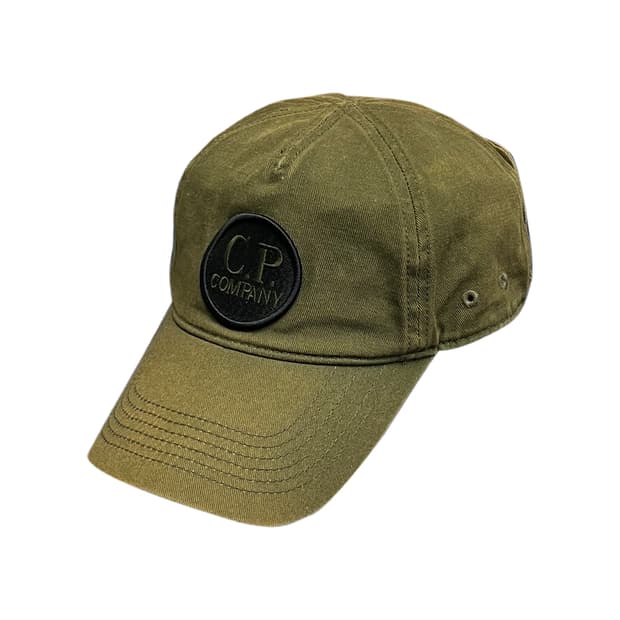 CP컴퍼니 올리브카키 빈티지 고글 볼캡 모자
