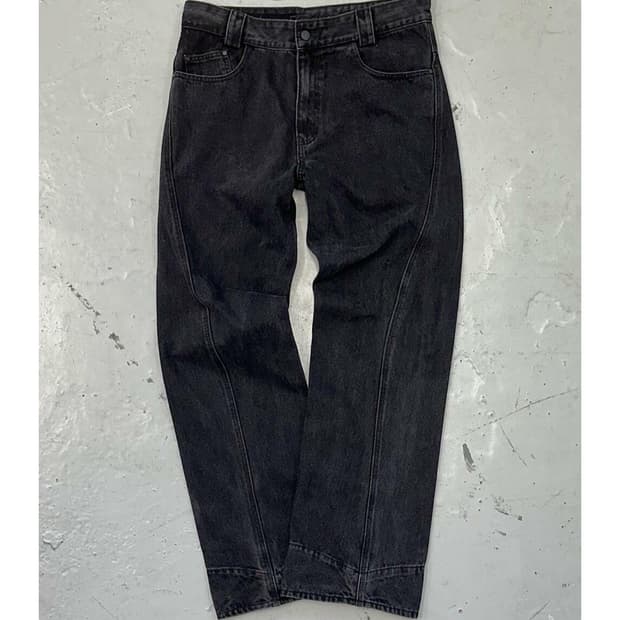 PLASTIC PRODUCT MPa DRIFT DENIM PANTS