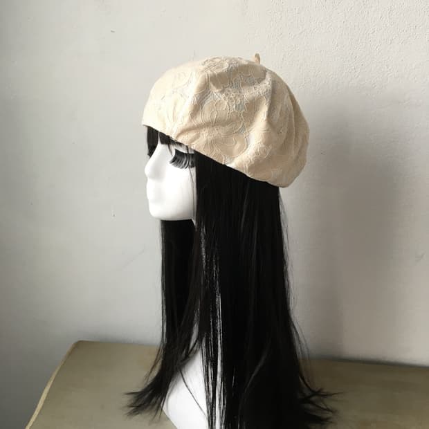 lace beret