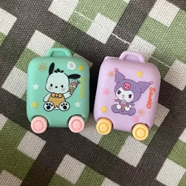 (택포)산리오 쿠로미 포챠코 캐리어 모형 소품 y2k 빈티지 피규어