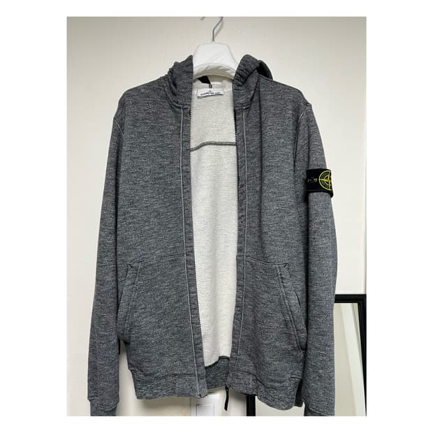 스톤아일랜드 슬럽 후드집업