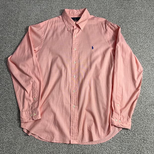 폴로 핑크 셔츠