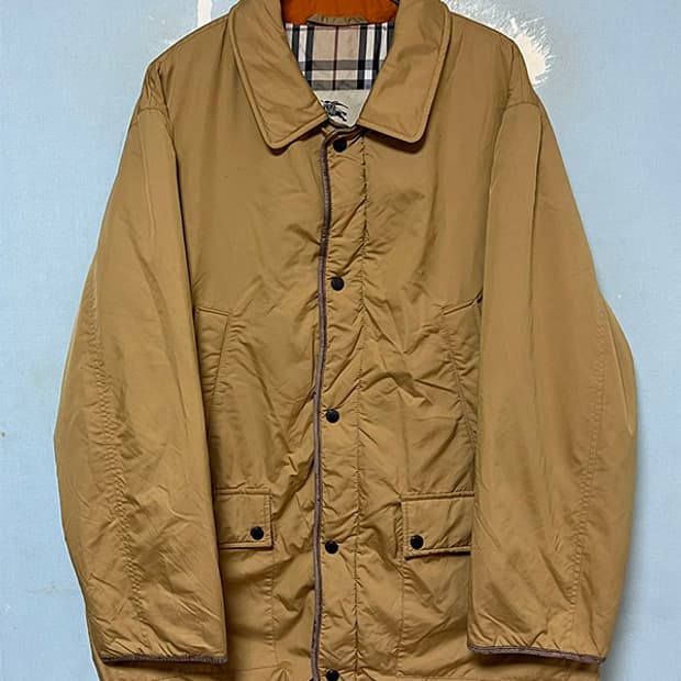 버버리 런던 남자 패딩자켓 웰론 추동 캐주얼 XL 105