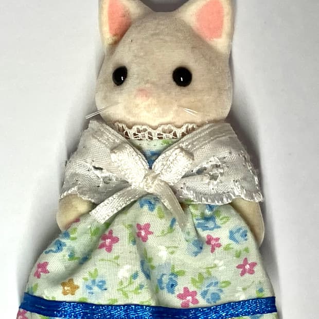 실바니안 패밀리 고양이 엄마 피규어