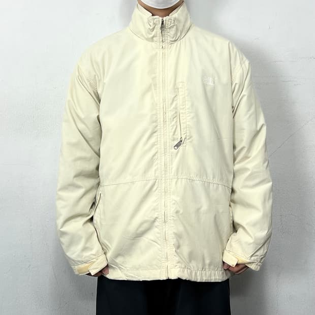 노스페이스 테크포켓 후드 바람막이 자켓