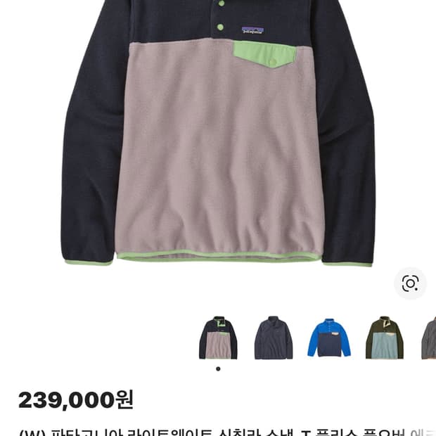 파타고니아 신칠라 에코 퍼플