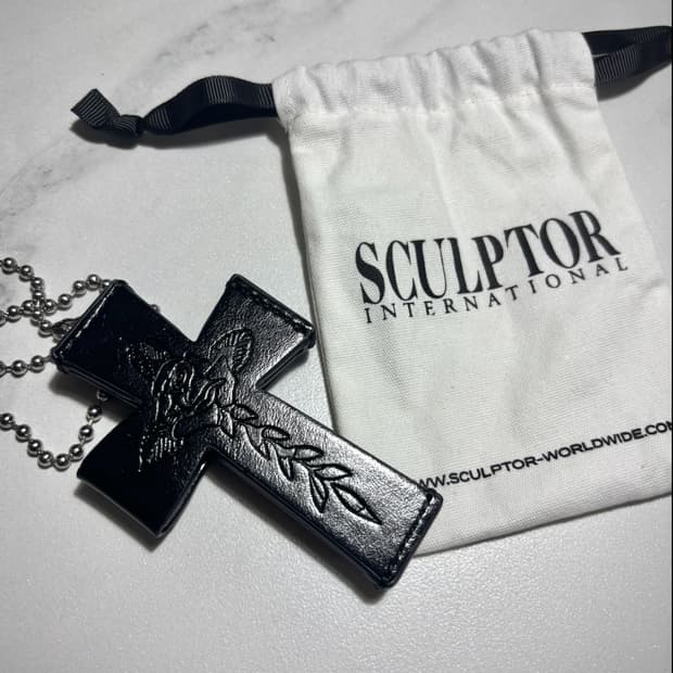 스컬프터 에드하디 크로스월렛 블랙 일본 한정 색상