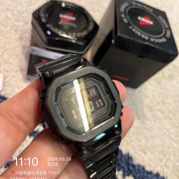 CASIO GMW-5000 풀메탈 블랙