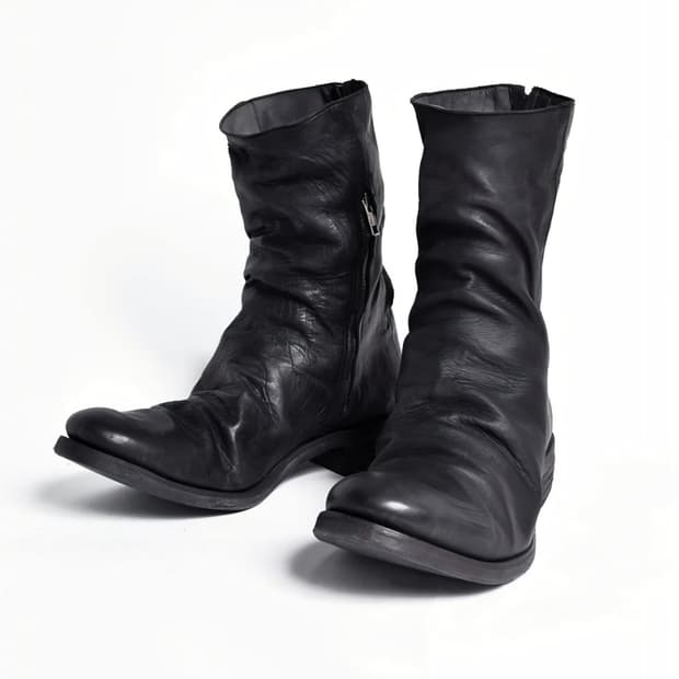 44) a1913 st3 double zip boots 