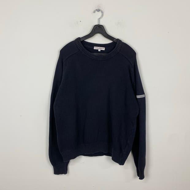 돌체앤가바나 Dolce&Gabbana 스카치로고 니트 스웨터 L