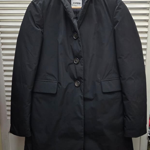 아스페시 덕다운 패딩 코트