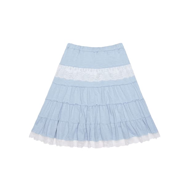 콜로신스 테일 미디 스커트