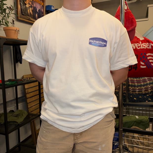 Richardson Vaseline logo parody T-shirt