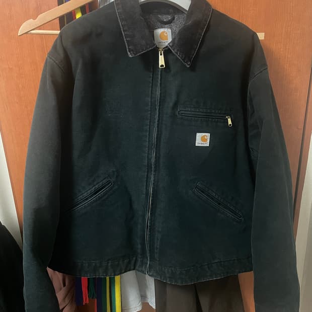 칼하트 디트로이트 J01 블랙 xl